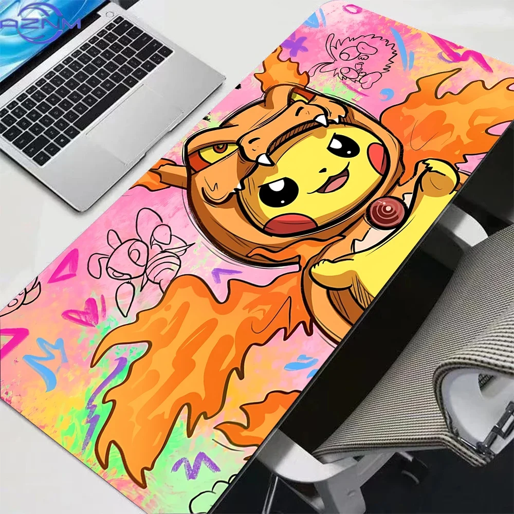 Door Mat Blank - Alas Mouse Besar Bertema Anime Pikachu