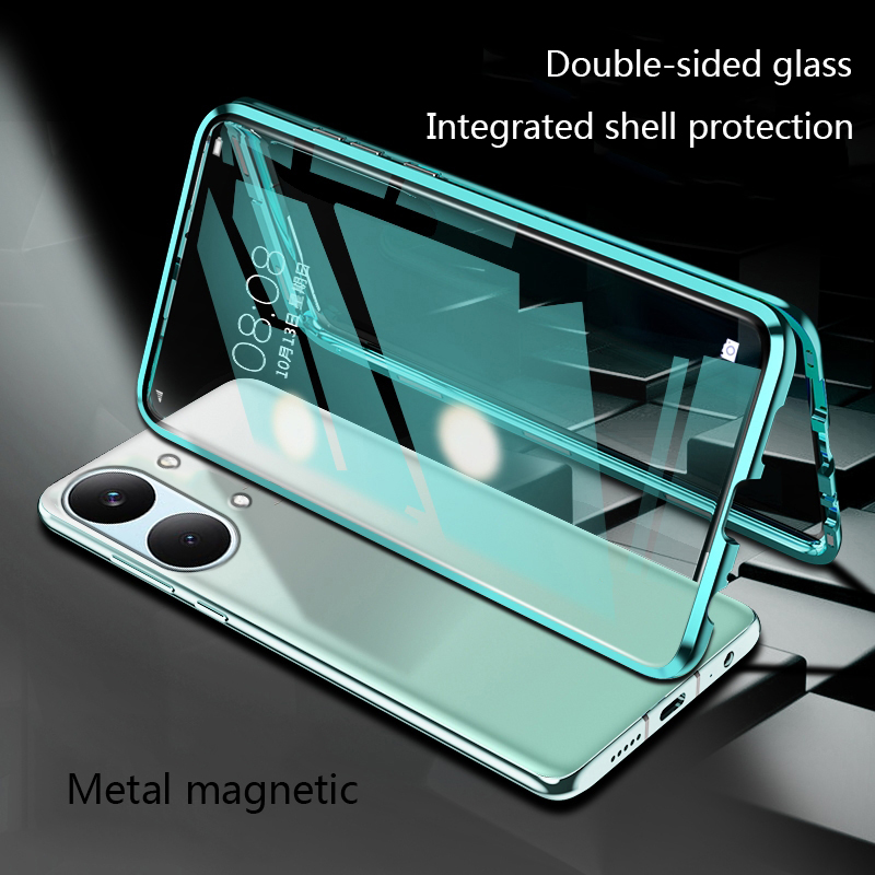 Metal Photo Panel - Casing Biruiqu untuk Xiaomi PocoX8Pro/ProMax, Penyerap