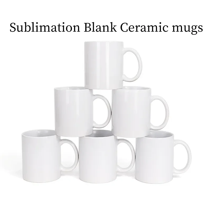 11Oz Mug Keramik Polos untuk S - Sublimation Mug White ulasan dan harga