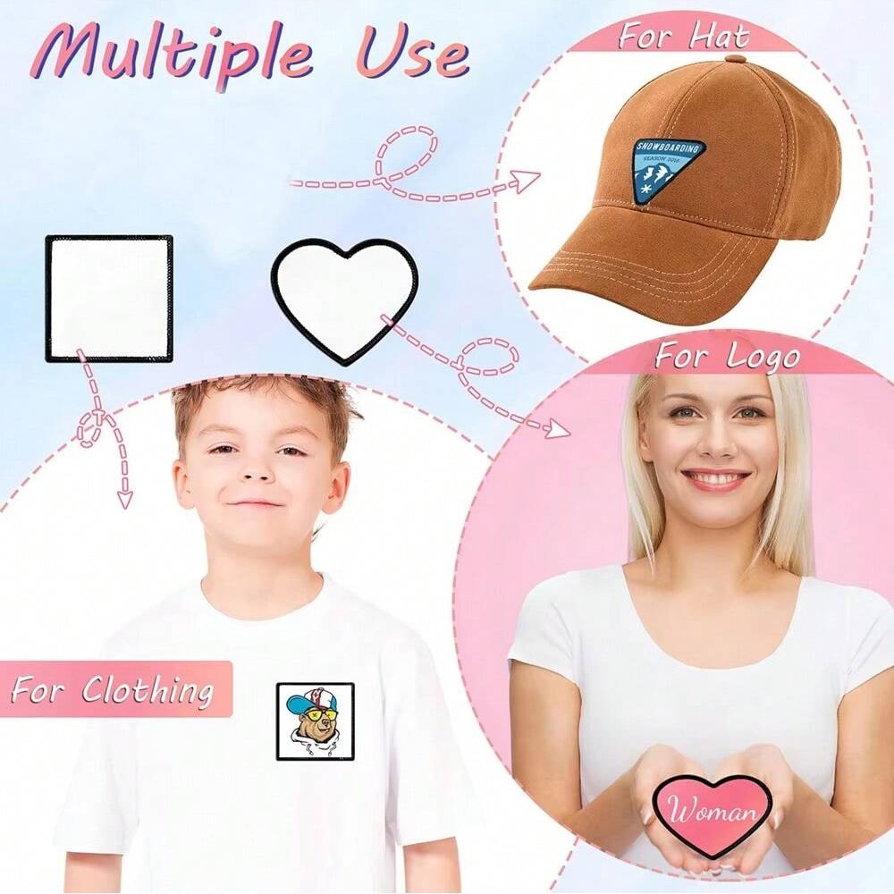 10pcs/set Patch Sublimasi untu - Hat Sublimation Blank ulasan dan harga